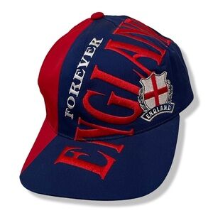 Vintage 1996 Nutmeg England World Cup SnapBack Hat